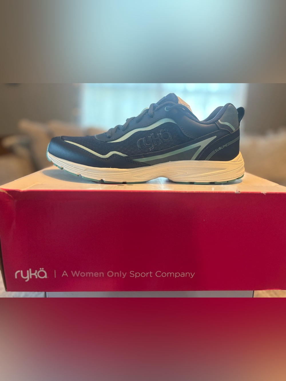 Ryka Women’s Sublime Walking Sneakers Insignia Blue Navy Size 10M NWB